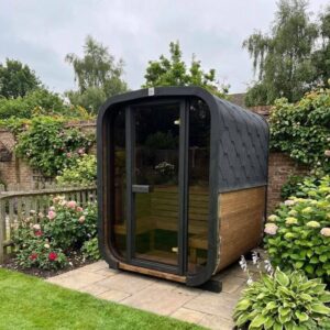 Compact Cube Sauna