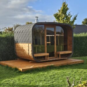 Wide Cube Sauna
