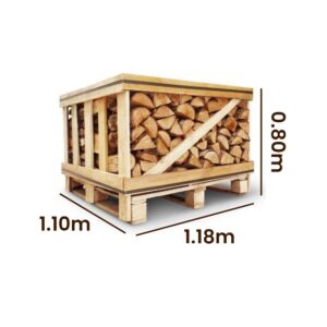 High-quality firewood mix for fireplaces and stoves