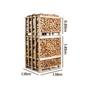 High-quality firewood mix for fireplaces and stoves