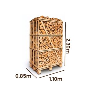 High-quality firewood mix for fireplaces and stoves